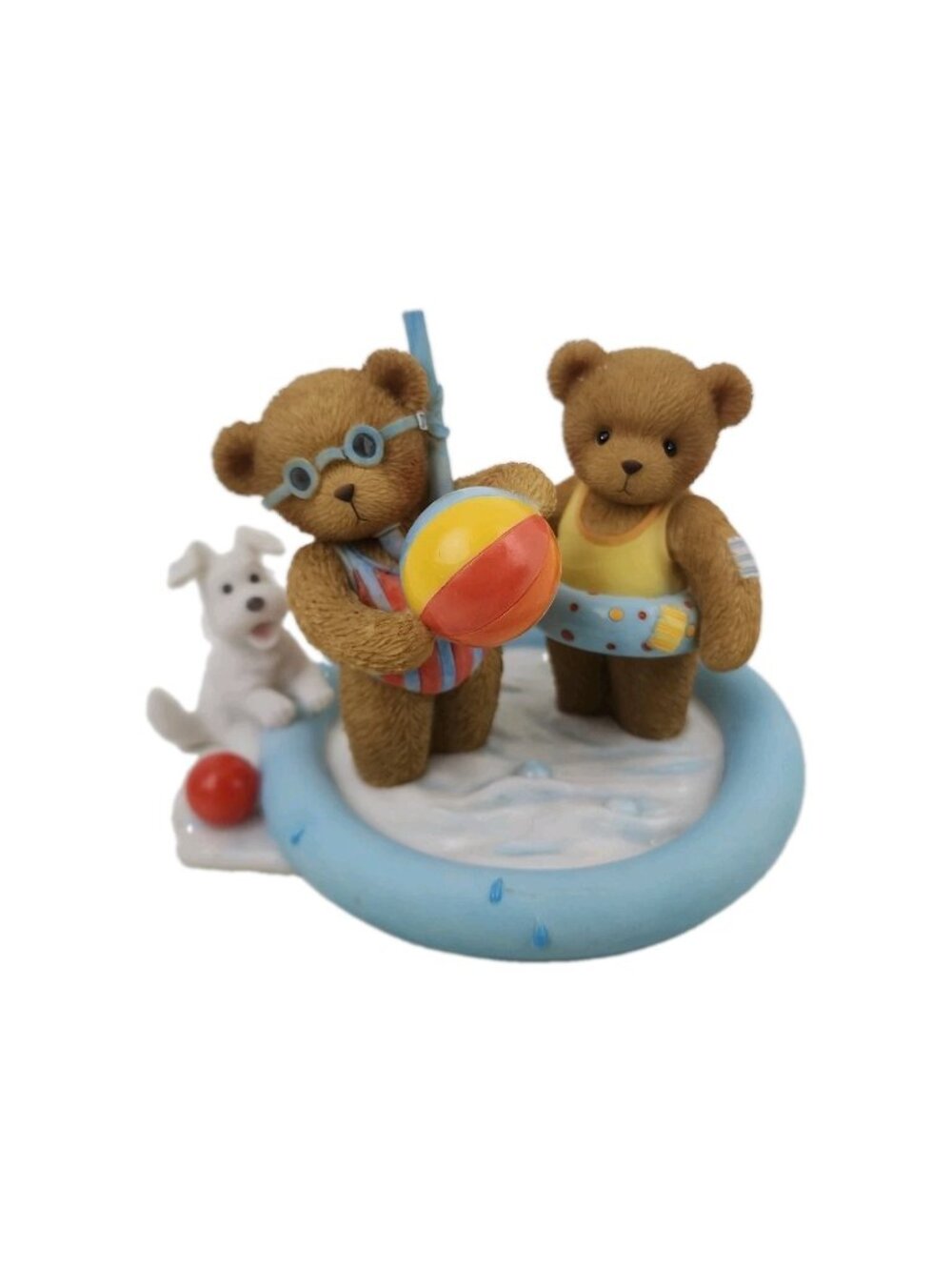 Cherished Teddies 4020556 A Summertime And Fun Deanna And Teresa Signed Rare